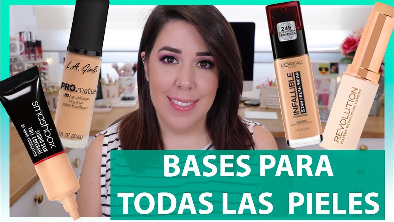 BASES MAQUILLAJE | PIELES SECAS / NORMALES / MIXTAS Y GRASAS