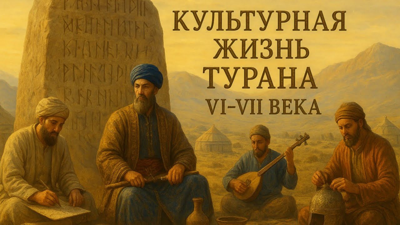 Культурная жизнь народов Турана в VI-VII веках