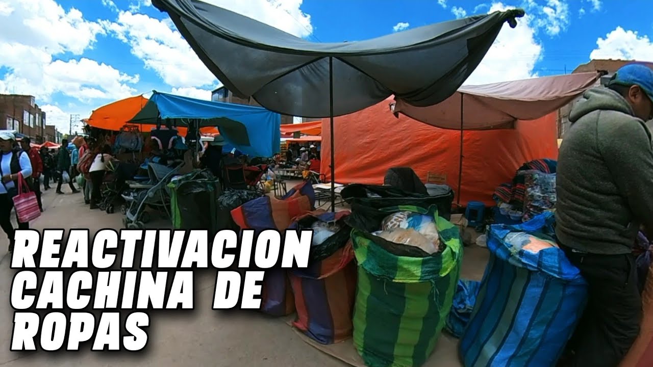 Empezó DE NUEVO LA CACHINA DE ROPAS en Juliaca con Normalidad