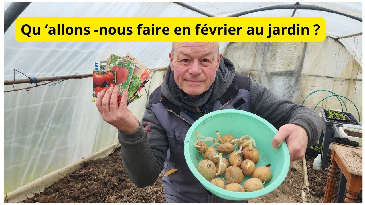 Préparez vous  en février on plante  et on seme  ! 
