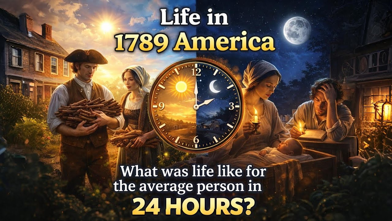 Life in 1789 America: What was life like for the average person in 24 hours ? | Boring History