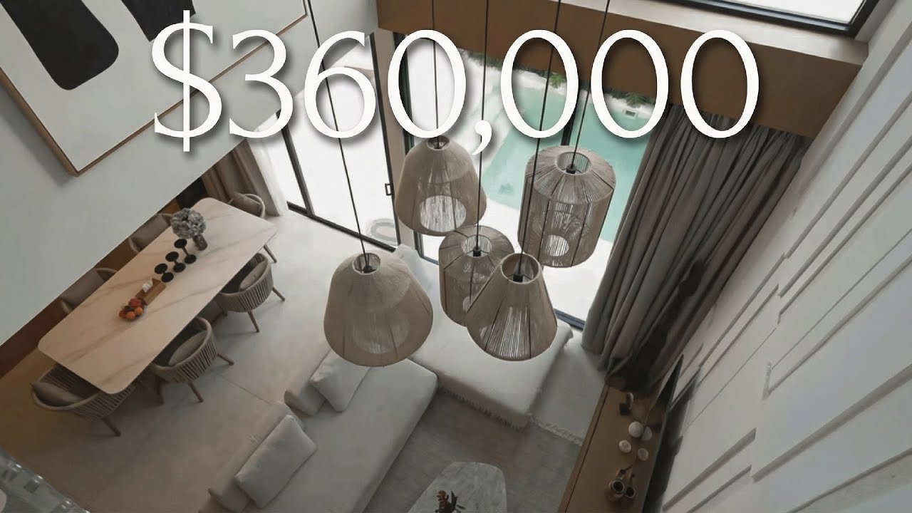 Inside a $360,000 Paradise Villa in Bali. Pure Luxury!