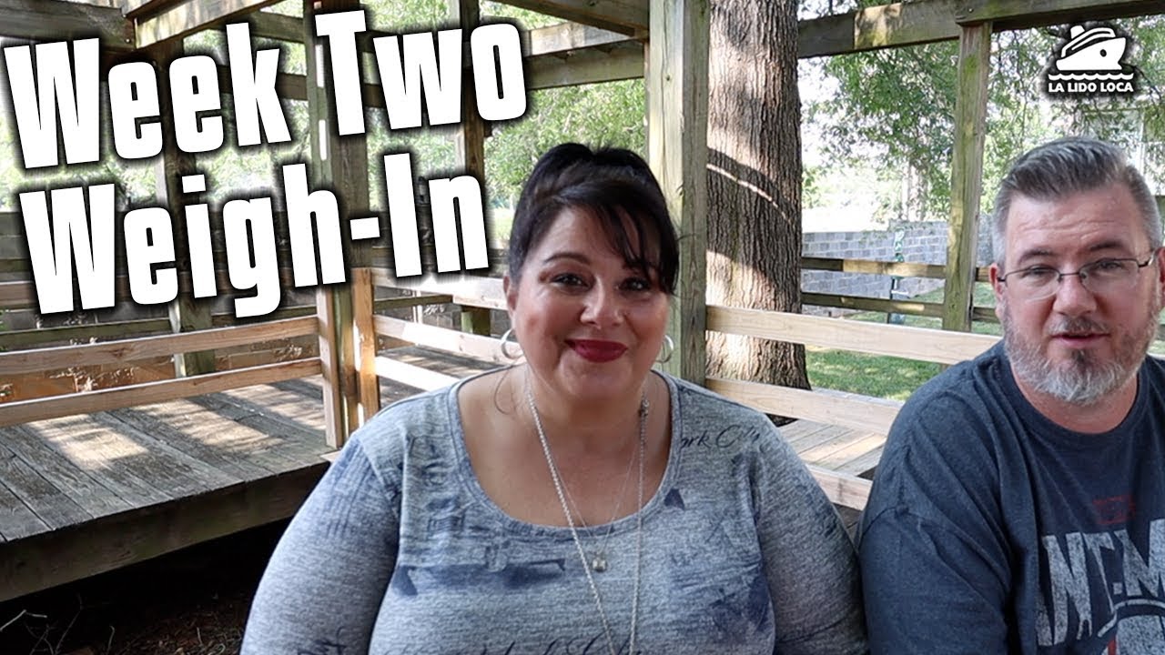 Losing Weight for a Cruise - Week 2