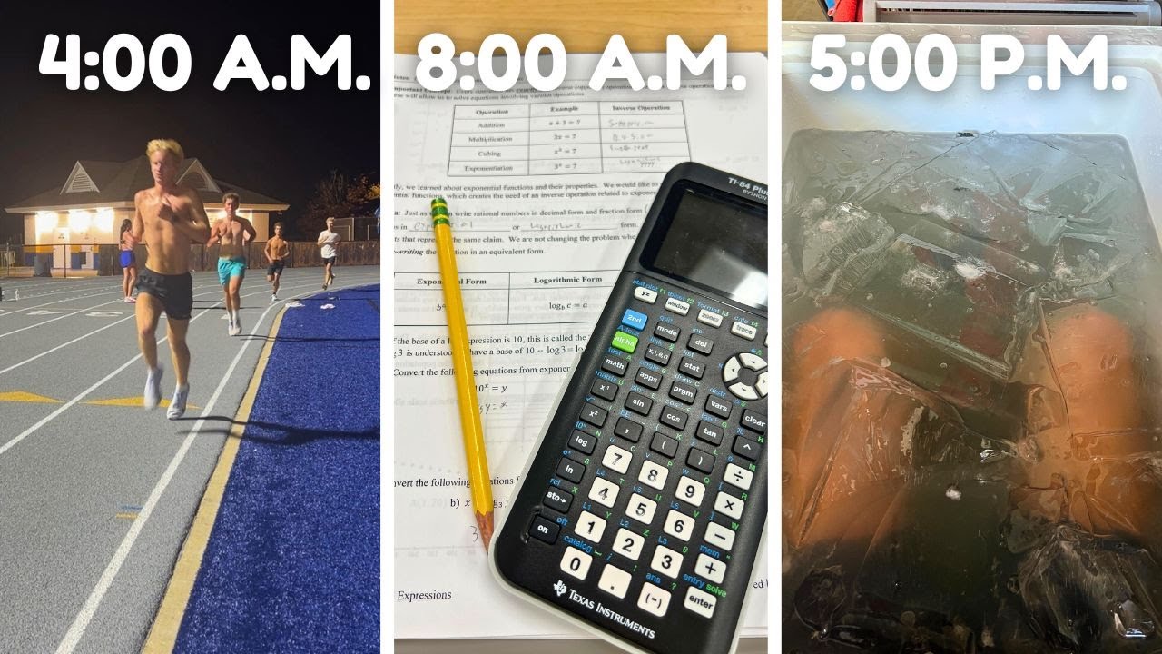 Day in the Life of a High School Student Athlete