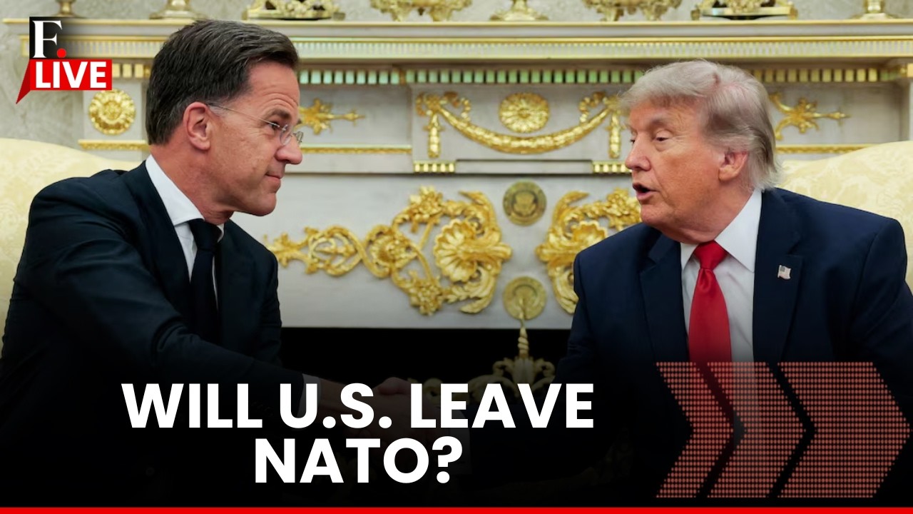 TRUMP RUTTE MEET LIVE: President Trump Slams NATO for Lax Participation in Iran War