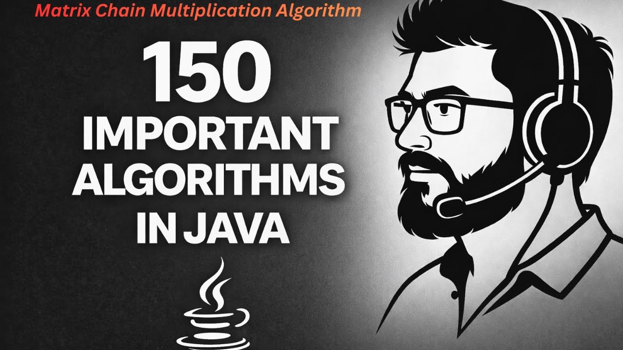 116. Matrix Chain Multiplication Algorithm (Java)