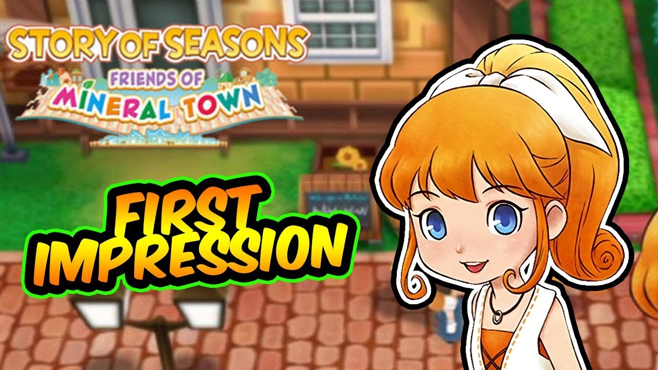 STORY OF SEASONS FRIENDS OF MINERAL TOWN First Gameplay & Reaction!