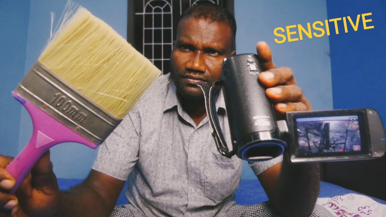 ASMR Camera  MIC SCRATCHING SOUNDS