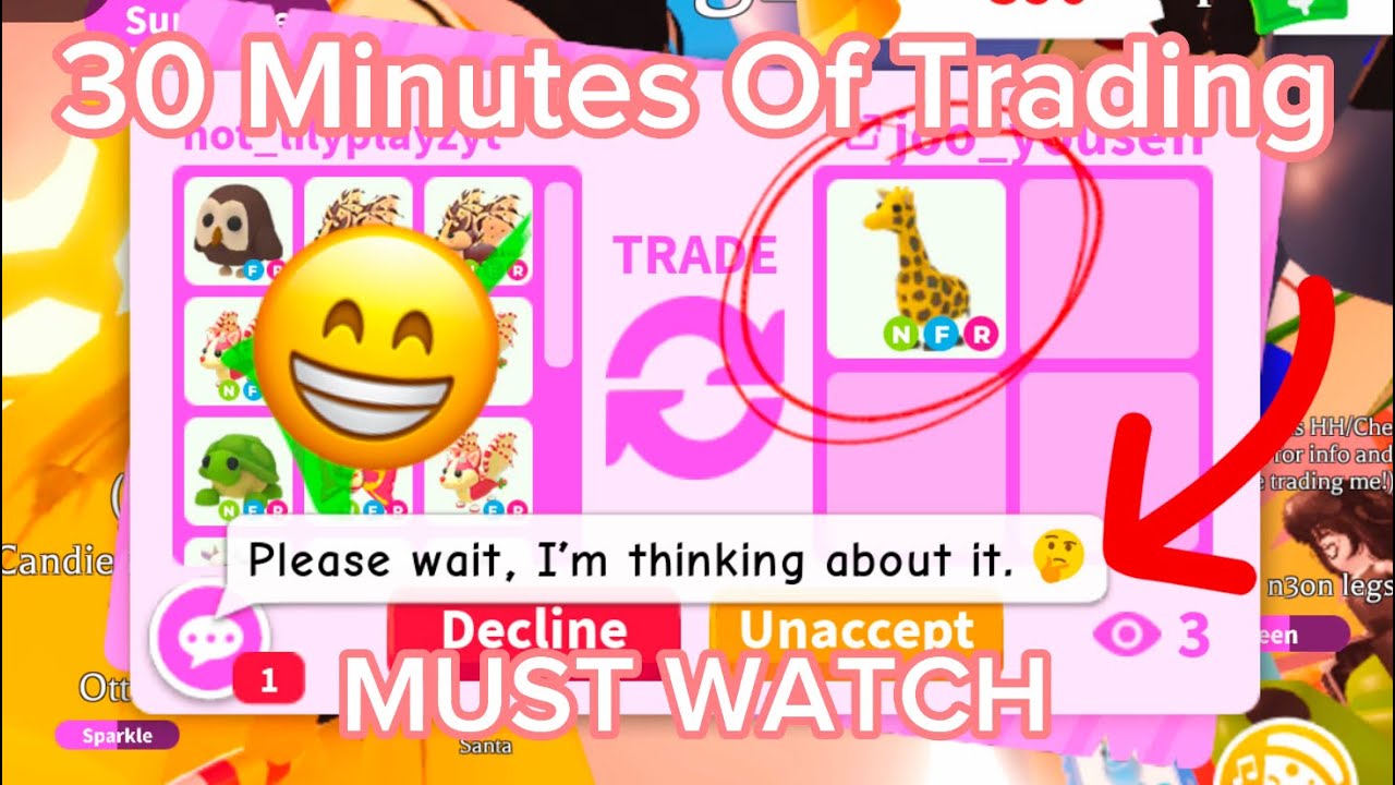 ✨30 Minutes of Adopt Me Trading✨Trading My Owl! Growing My Inventory! Adopt Me Roblox! 2024
