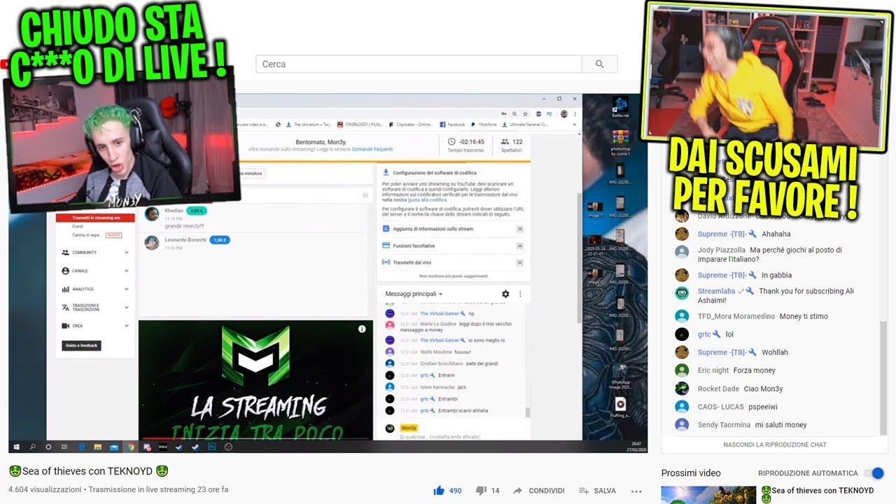 TROLLO MON3Y per SCHERZO ma CHIUDE la LIVE dalla R4BBlA (NON VOLEVO...)