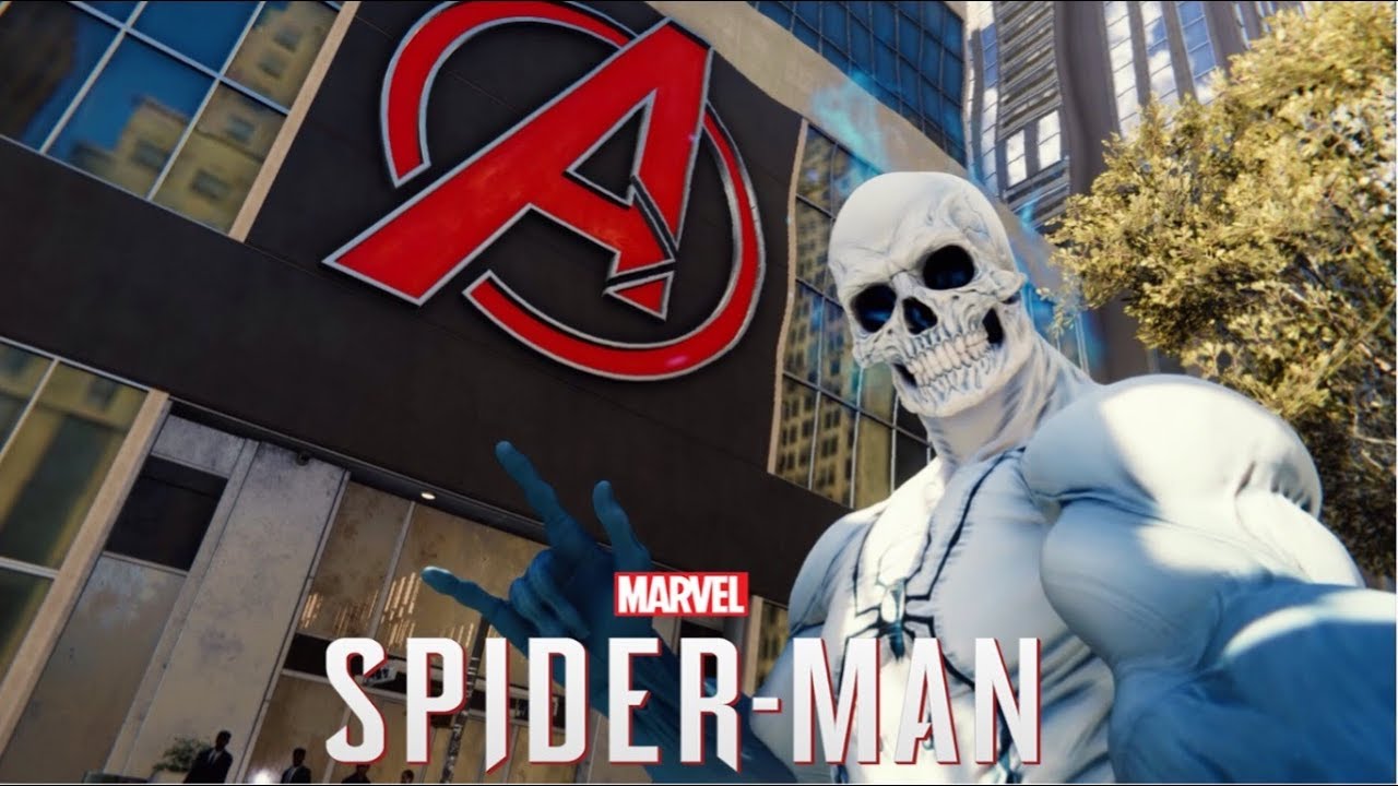 Spider-Man PS4 - Ghost Spider Free Roam Gameplay!