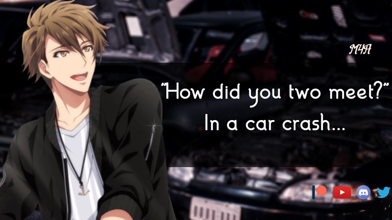 When You Crash Your Car Into Handsome Stranger... (Meet Cute) (Silly) (ASMR) (M4A)