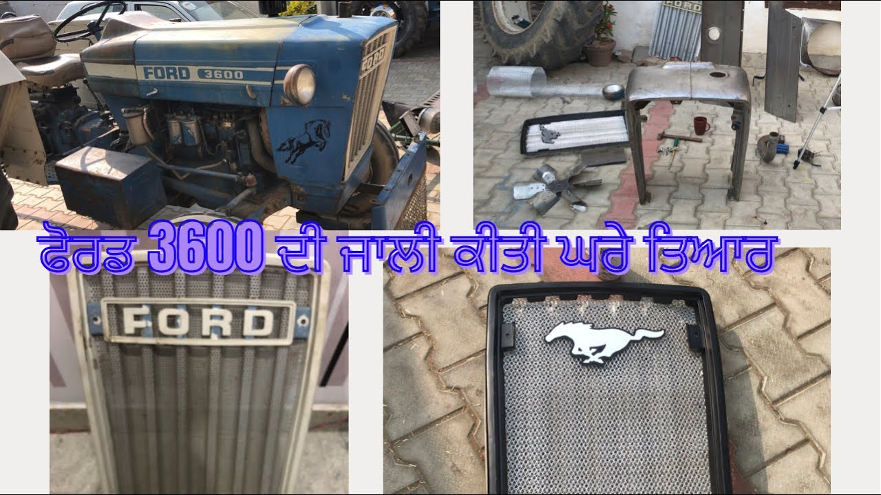 Front Grill Modification of Ford 3600 at Home (Part 4) RD Billing Vlogs| Ford 3600 Transformation