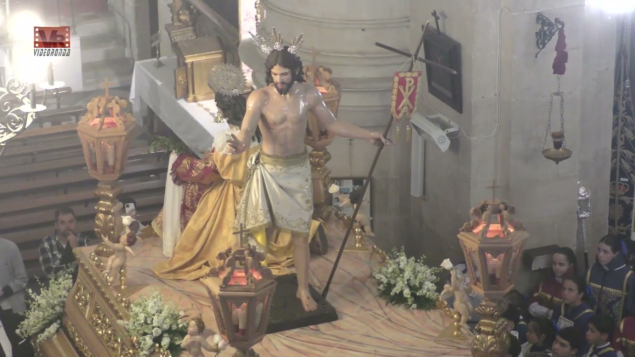 Resucitado .4K.  Domingo de Resurrección. Ronda 2025