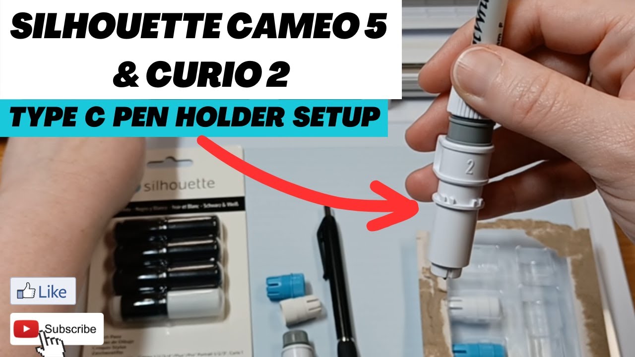Советы по созданию эскизов с помощью Silhouette Cameo 5 или Curio 2 и держателя для ручки Type C