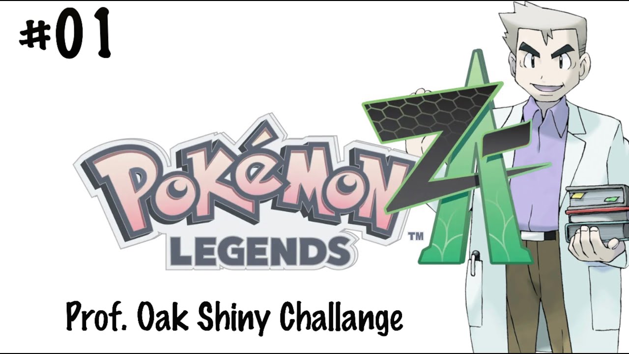 Pokemon Legends: Z-A - Prof. Oak Shiny Challenge #01