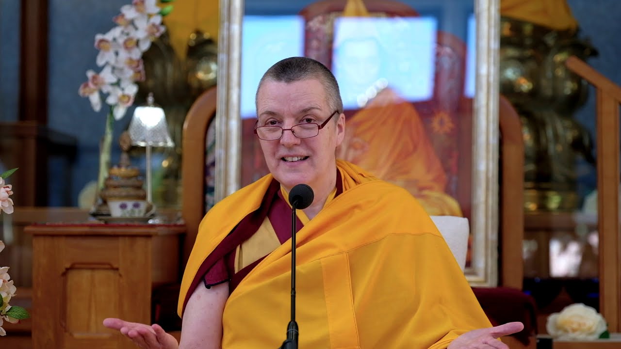 Contemplating Buddha's qualities - Gen-la Kelsang Dekyong