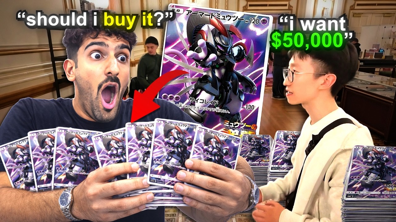 I Wanted To Buy 1000 Copies Of The Same Pokemon Card | VENDOR POV