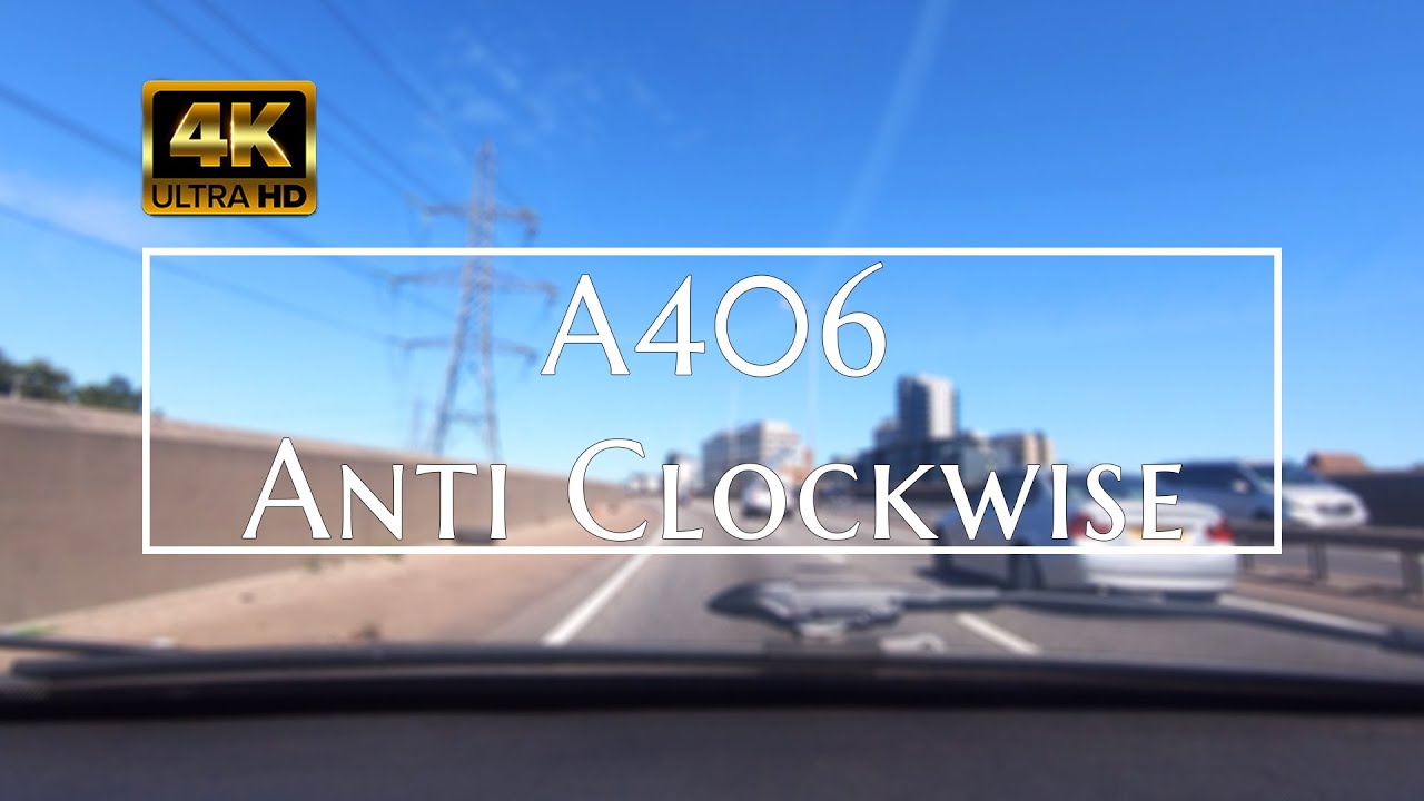 London Drive in 4K (EP19)  - A406 Anti Clockwise, London North Circular Road