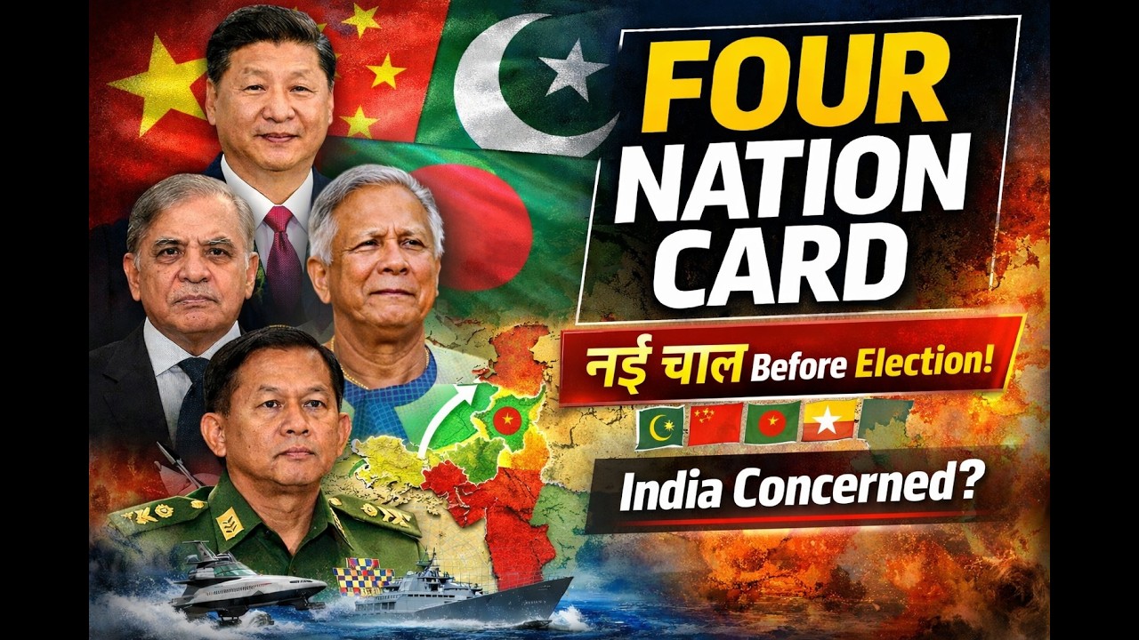 Four Nation Card: Why Bangladesh Election Matters for Pakistan, China & India | South Asia Shift