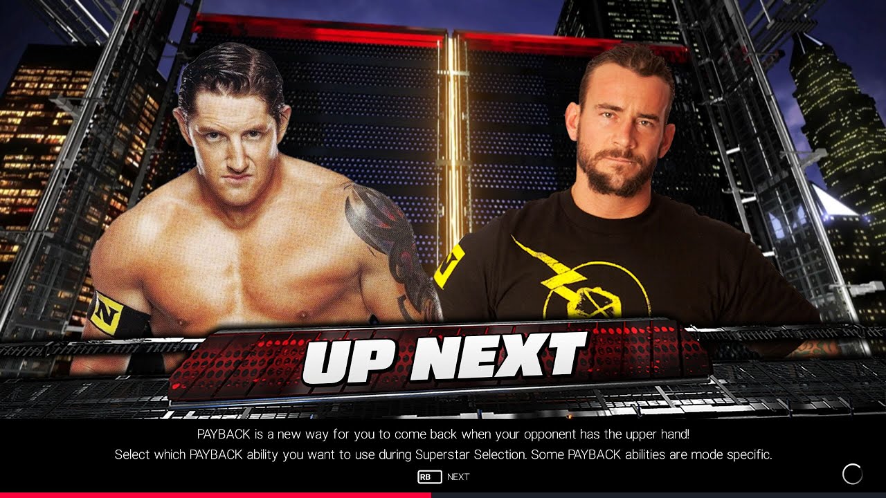 WWE 2K19 RAW 2011 The Nexus Civil War CM Punk VS Wade Barrett