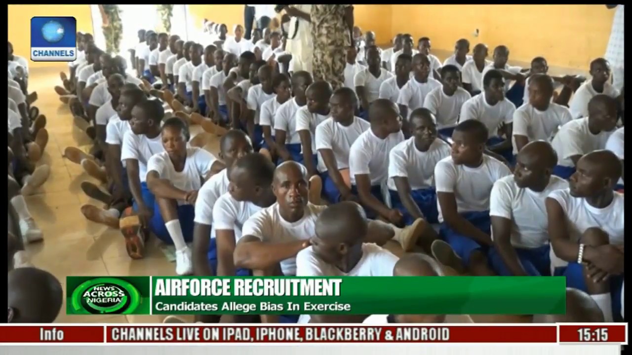 Airforce Recruitment: Reps Visit Staff College, Assures Transparency