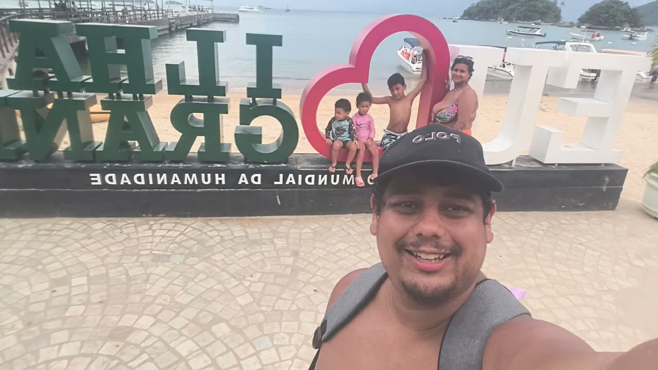 Família Rita - Férias em Angra dos Reis - RJ 