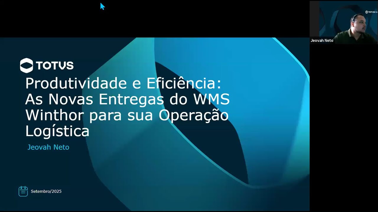 WEBINAR TOTVS | PRODUTIVIDADE E EFICIÊNCIA: ENTREGAS DO WMS WINTHOR PARA SUA OPERAÇÃO DE LOGÍSTICA.