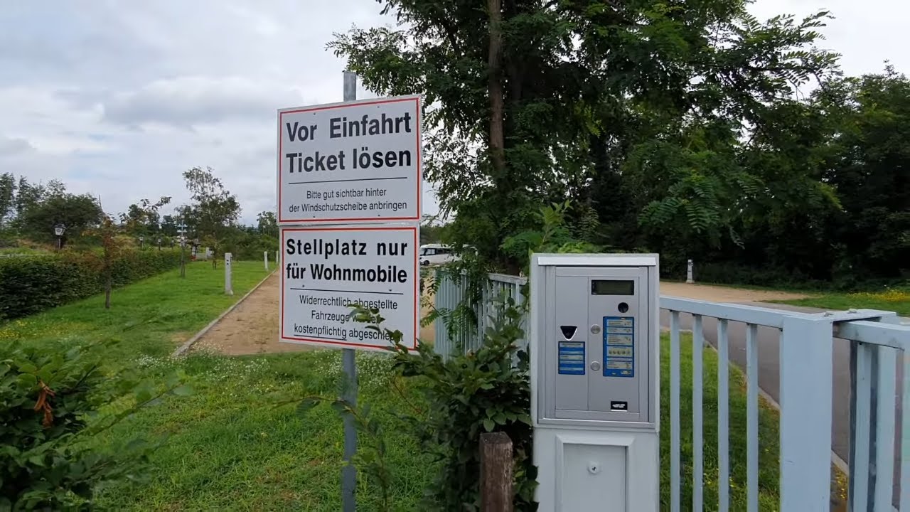 Wohnmobilstellplatz am Meerhofsee in Alzenau + ein aktuelles Thema aus den Medien! | #wohnstellplatz