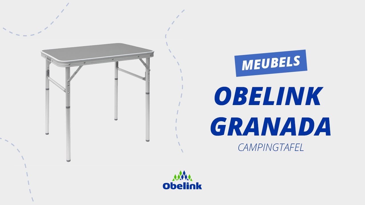 Obelink Granada kleine campingtafel | Productvideo | Obelink