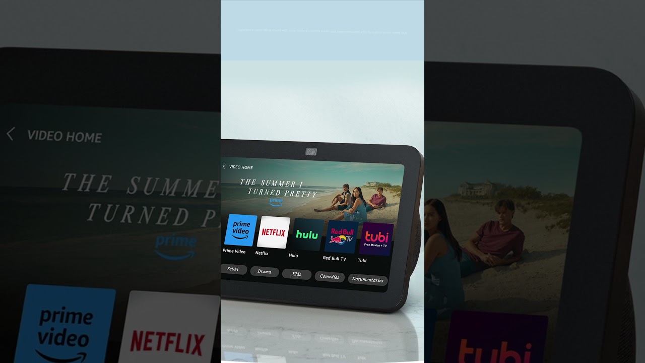 Echo Show 8 (3rd Gen, 2023 release) | With Spatial Audio, Smart Home Hub, and Alexa | Charcoal