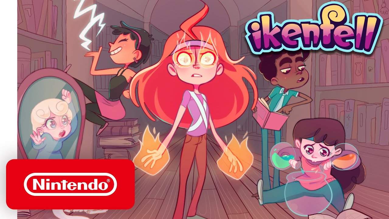 Ikenfell - Launch Trailer - Nintendo Switch