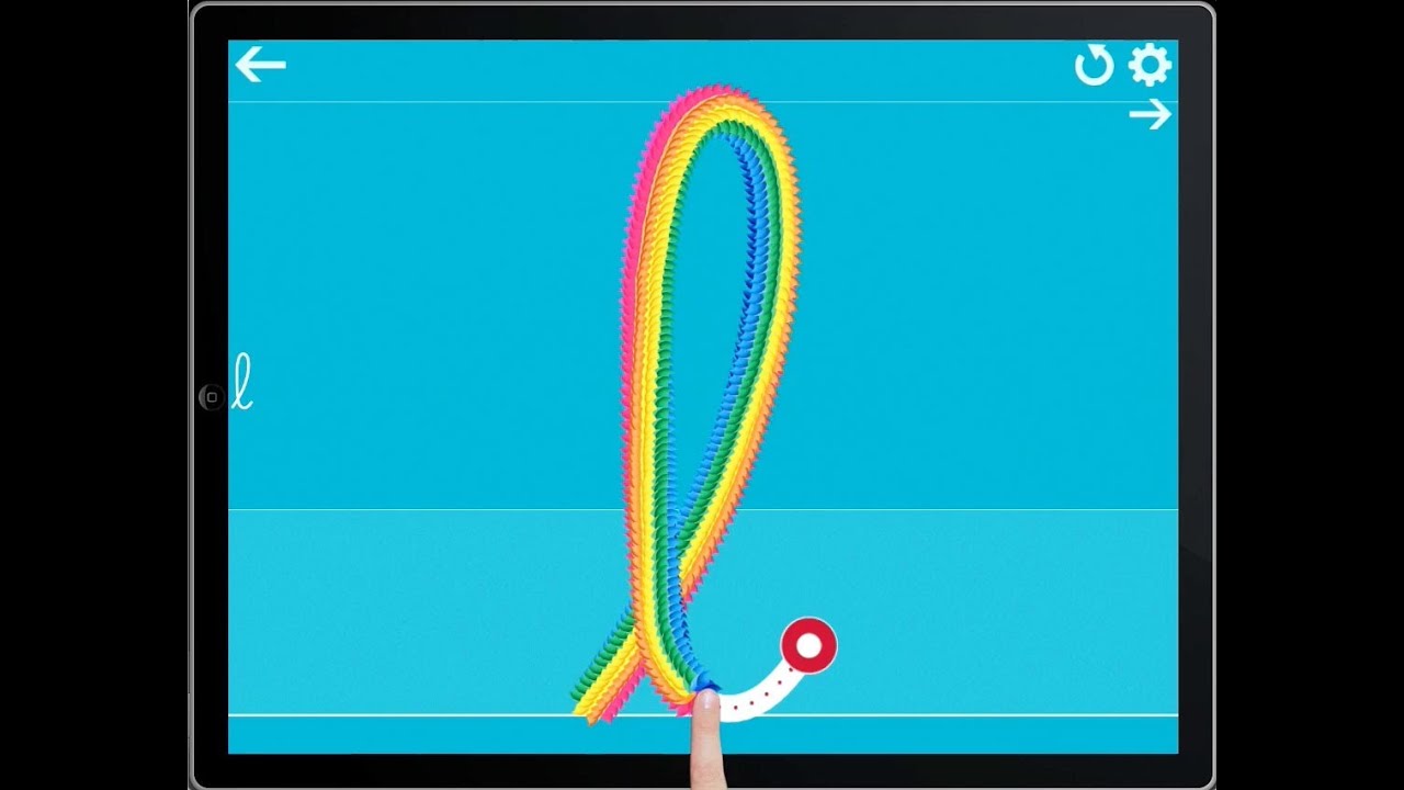 J'écris en cursive - Pour iPad & iPhone - App pour les enfants pour apprendre à écrire