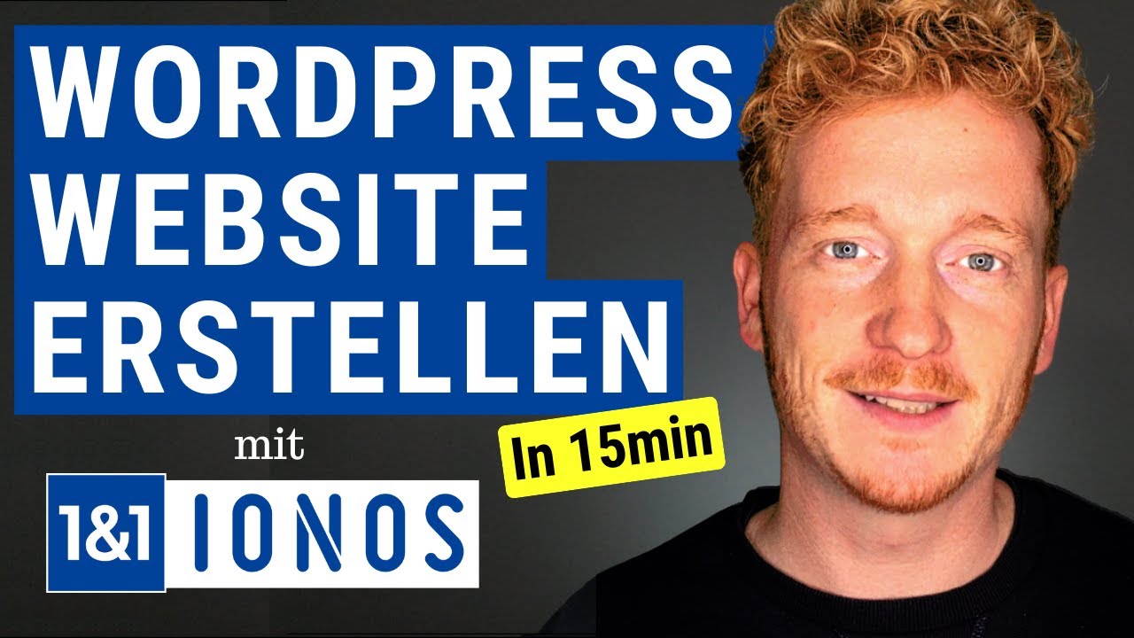 IONOS WordPress Website erstellen - Tutorial 2026
