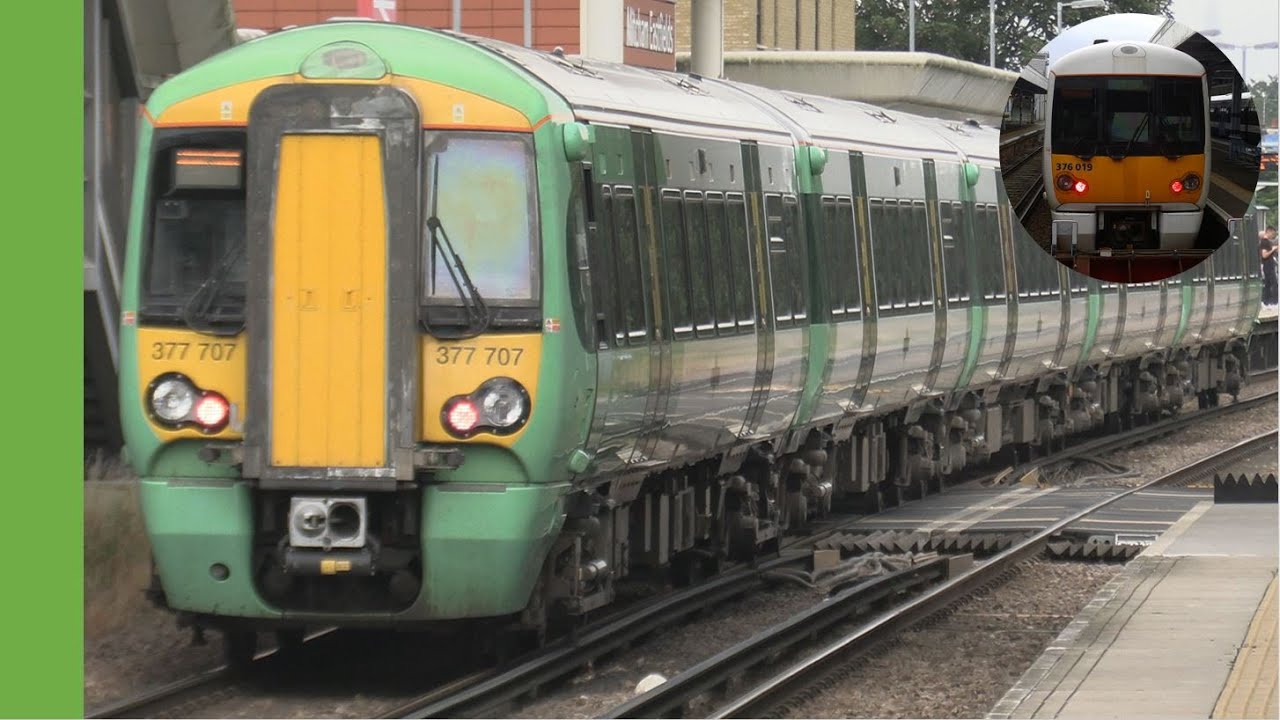 Trains at Mitcham Eastfields
