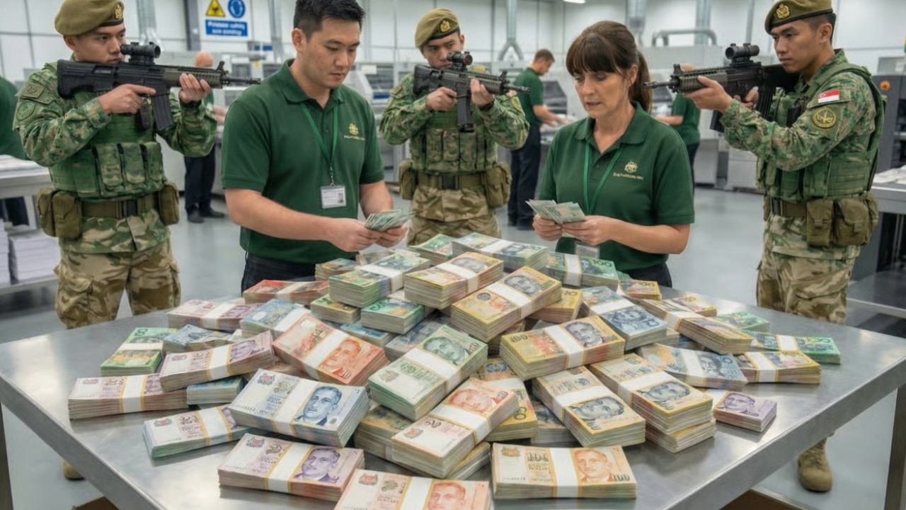 Inside the Secret Press: How Singapore Refines 15 Security Layers into One Bill (Full Process)