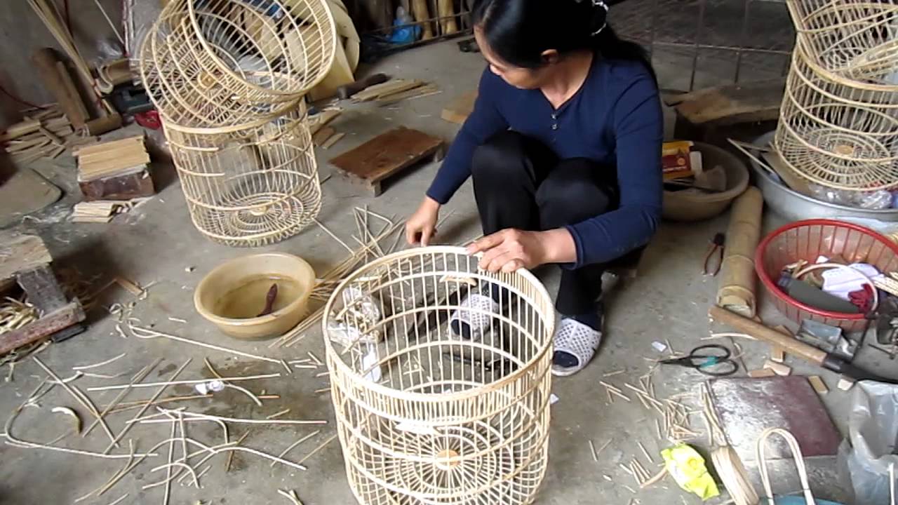 Làng vác ( làng nghề chuyên làm lông chim tại hà nội)