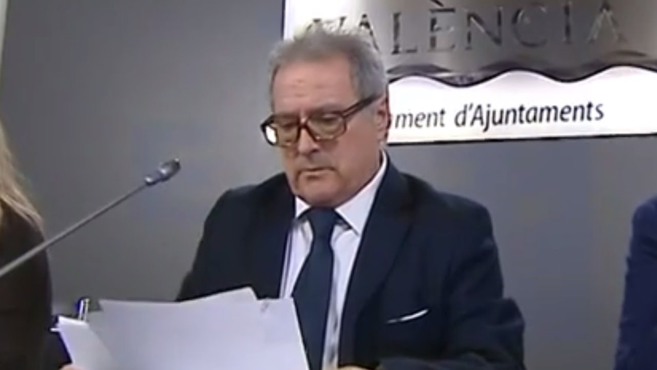 El PP suspende de militancia al dirigente valenciano Alfonso Rus