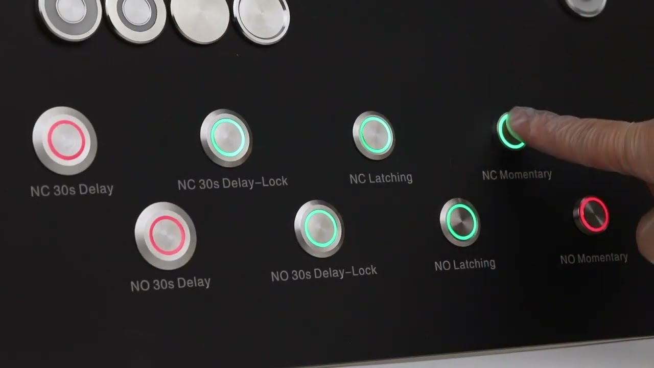 Piezo switch/ Touch switch display - ONPOW
