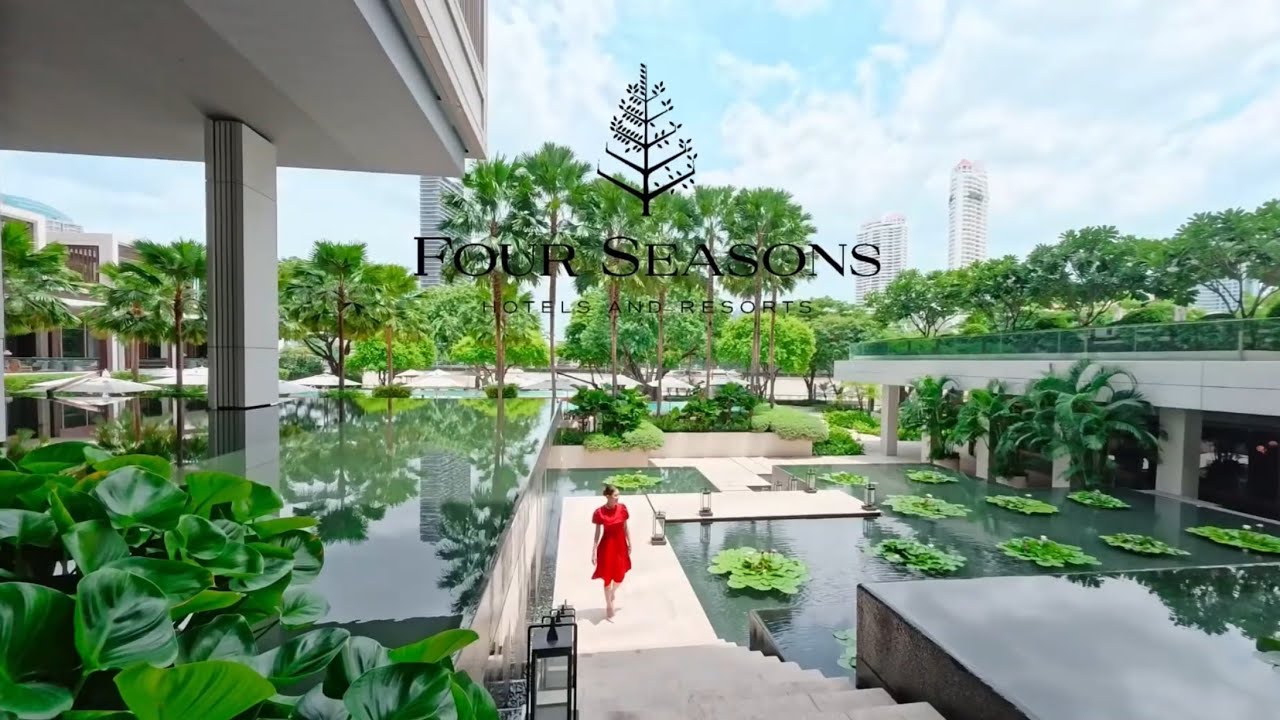 Four Seasons Hotel Bangkok🌿โรงแรมโฟร์ซีซั่นส์กรุงเทพฯริมแม่น้ำเจ้าพระยา 