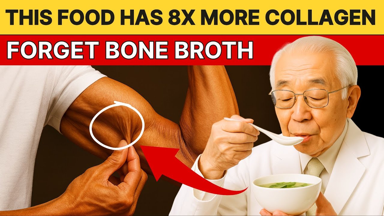 Japan's Oldest Doctor: Forget Bone Broth! This Food Builds Muscle And Kills Sarcopenia.