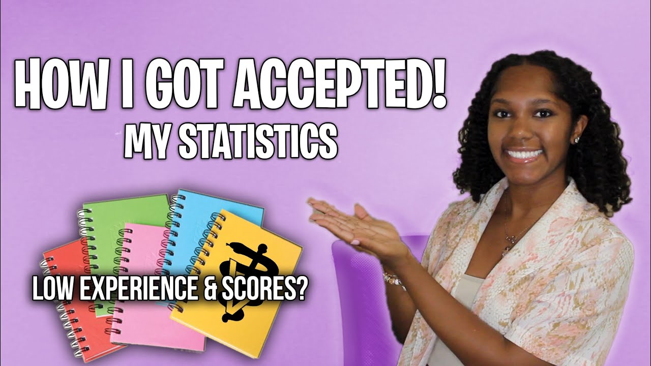 HOW I GOT INTO VET SCHOOL! | My Statistics
