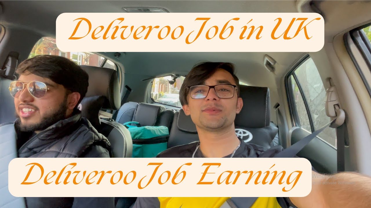 Deliveroo Jobs in UK | Earnings of a Delivery Driver in UK 2024
