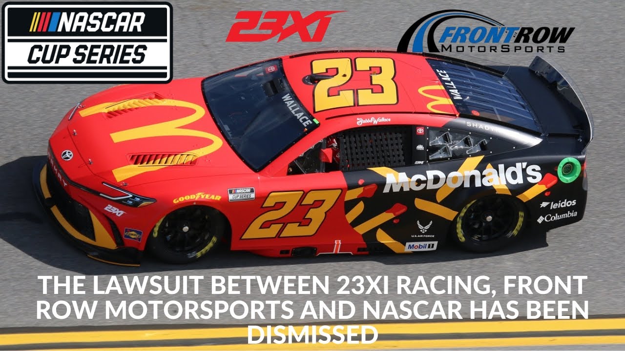 Судебный иск между 23XI Racing Front Row Motorsports и NASCAR отклонен.