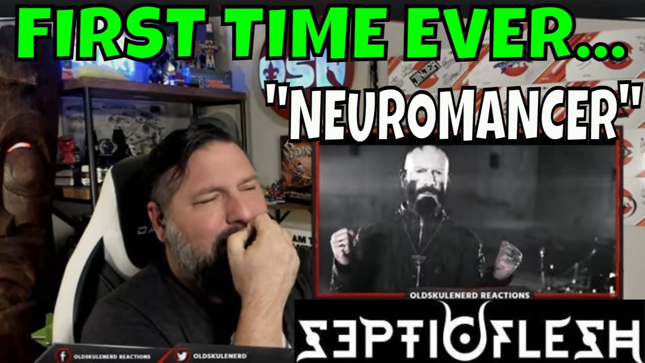 SEPTICFLESH - Neuromancer OFFICIAL MUSIC VIDEO | OLDSKULENERD REACTION