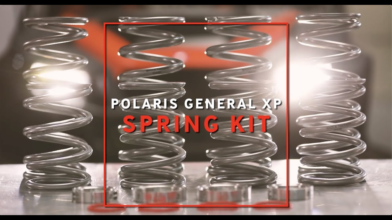 How to Install Shock Therapy Dual Rate Spring Kit on Polaris General XP