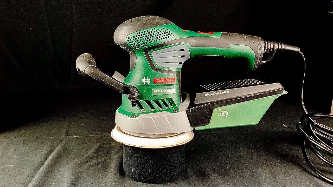 RECENSIONE  LEVIGATRICE BOSCH PEX 400 AE