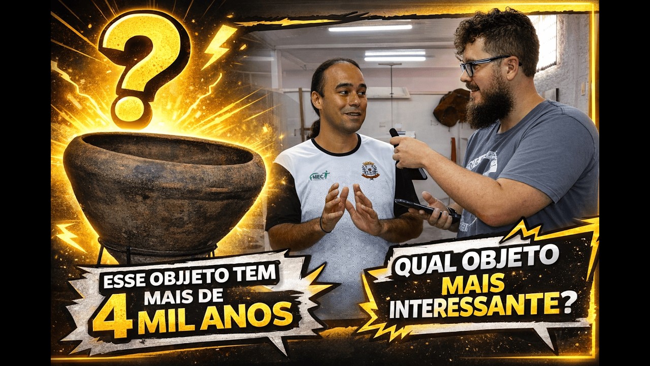 Esse objeto tem 4 MIL anos e você nunca viu algo assim! @ALEXKUCMANSKI