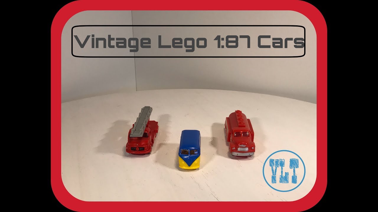 Vintage Lego 1:87 Cars from the 50´s