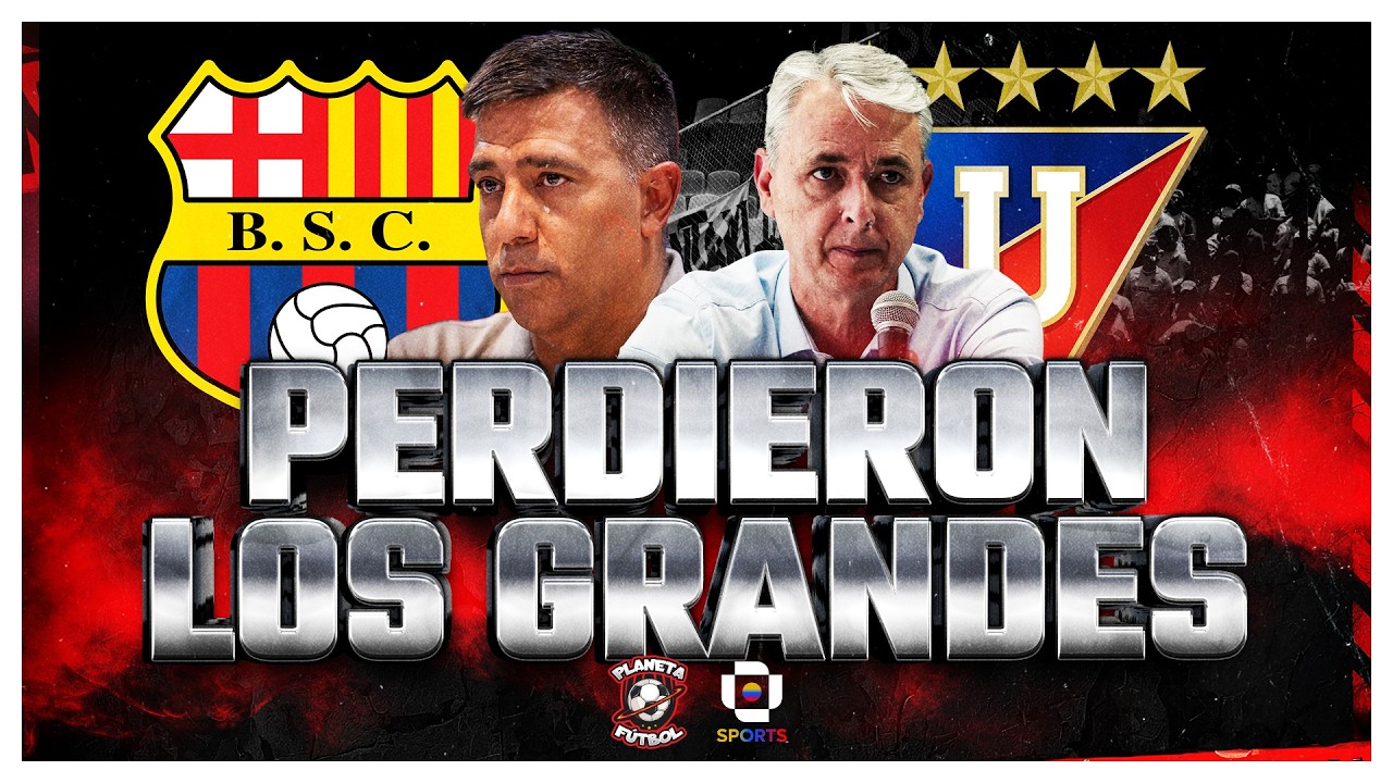 🔴EN VIVO | BACELONA SC Y LIGA PERDIERON | EMELEC EMPATA DE LOCAL | PLANETA FÚTBOL